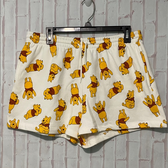 Disney Winnie the Pooh Elastic Waist Pull On Shorts size XL - Picture 4 of 7